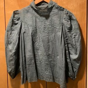 Doen Albertine Top in French Blue XS